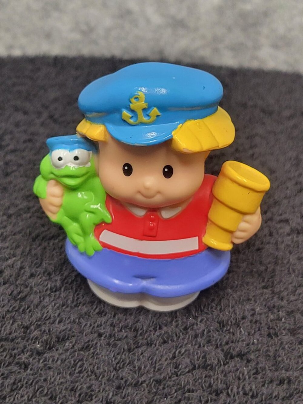Fisher Price Little People captian Mattel toy collectable doll